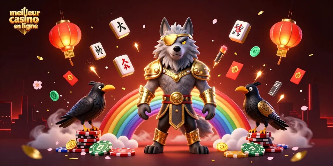 Jouez au meilleur casino en ligne et découvrez l'univers des jeux avec Odin et ses ravens.