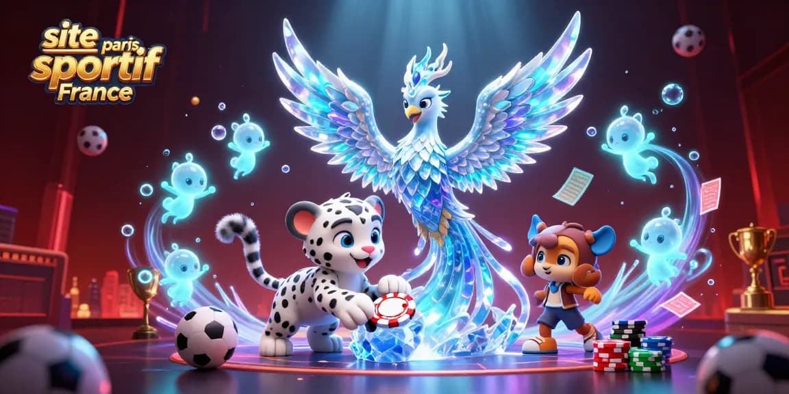 Pariez stratégiquement sur le site paris sportif France avec un phoenix de glace et des éléments de jeu.