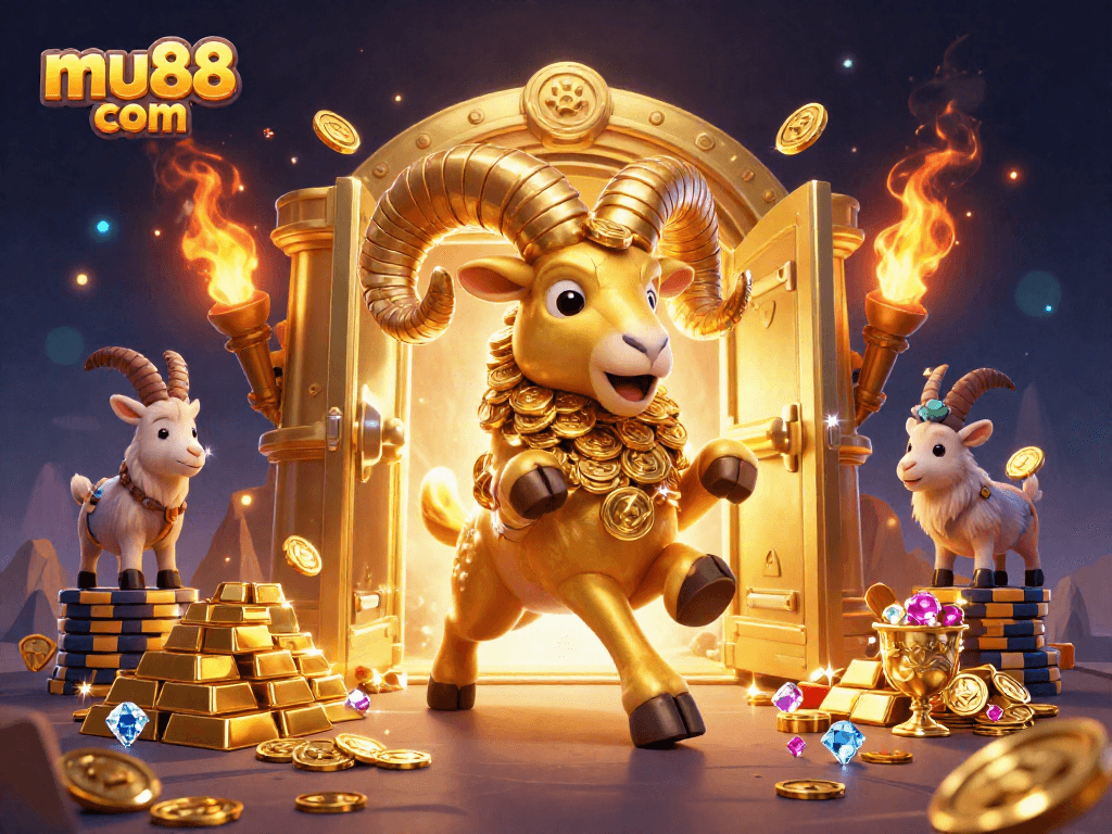 Experience thrilling gameplay at mu88 com with vibrant treasures and animated casino elements.