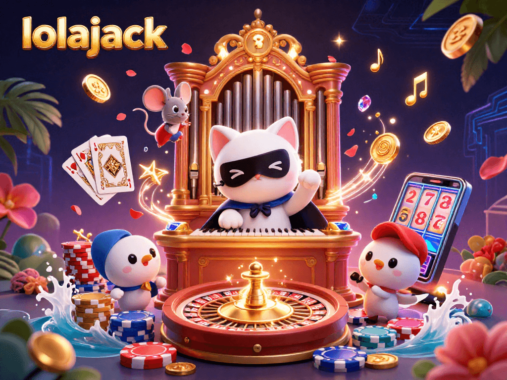 Experience thrilling gameplay with lolajack bitcoin as colorful casino elements spark excitement.