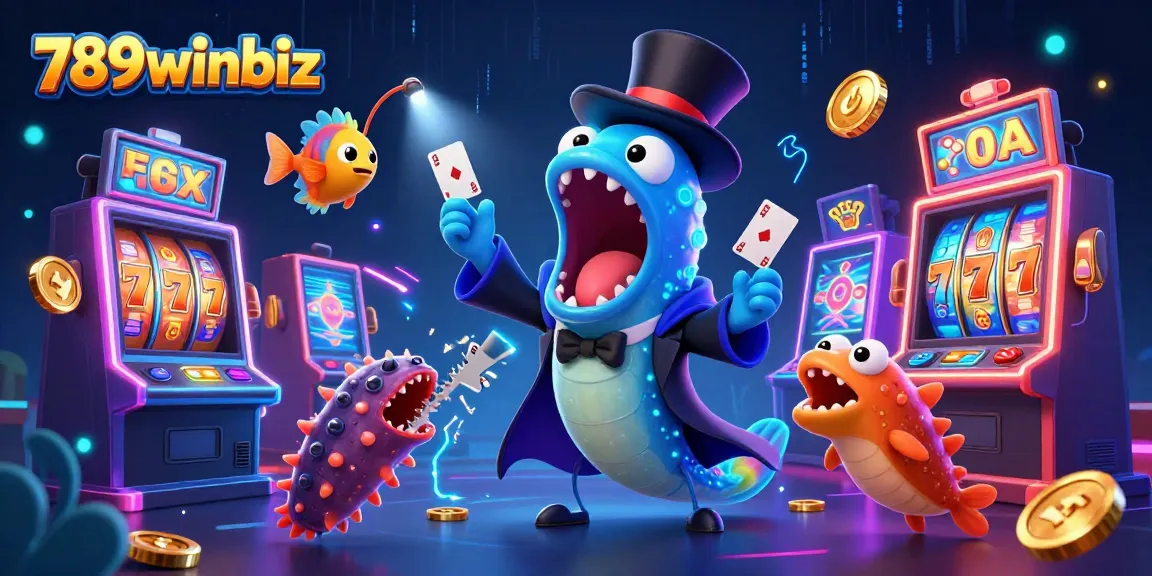 Engage with 789winbiz through vibrant 3D casino-inspired characters in action.