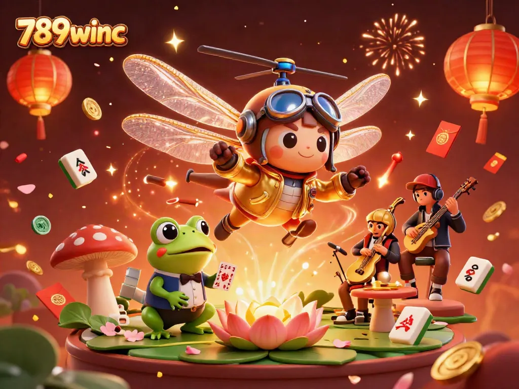 Engage with 789winc's vibrant casino scene featuring unique characters and dynamic game elements.