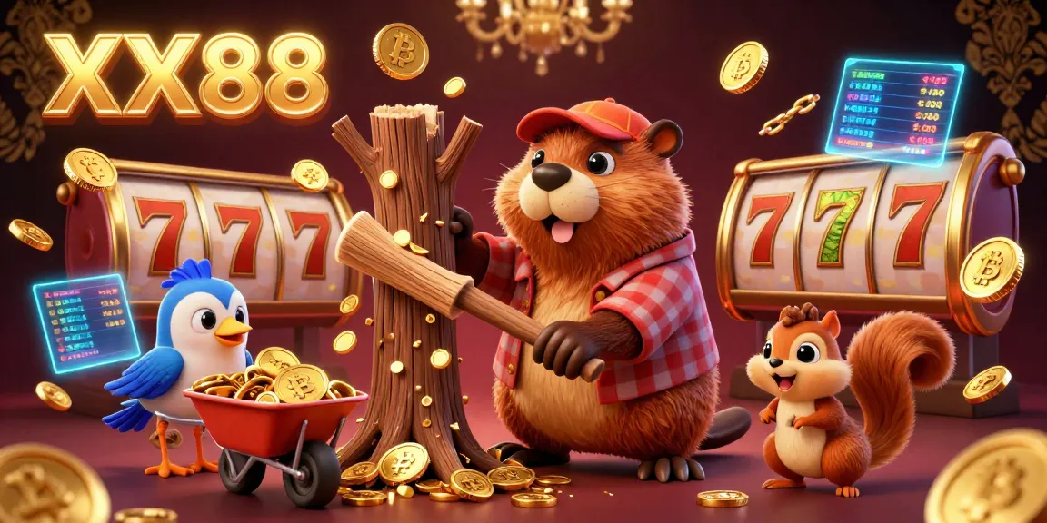 Experience thrilling casino action with XX88 as characters engage in a gold-filled adventure.