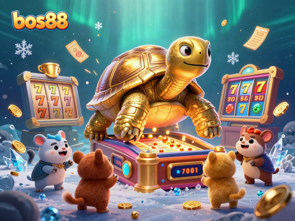 Menangkan slot jackpot di bos88 dengan penampilan 3D kartun yang menarik dan simbol keberuntungan.