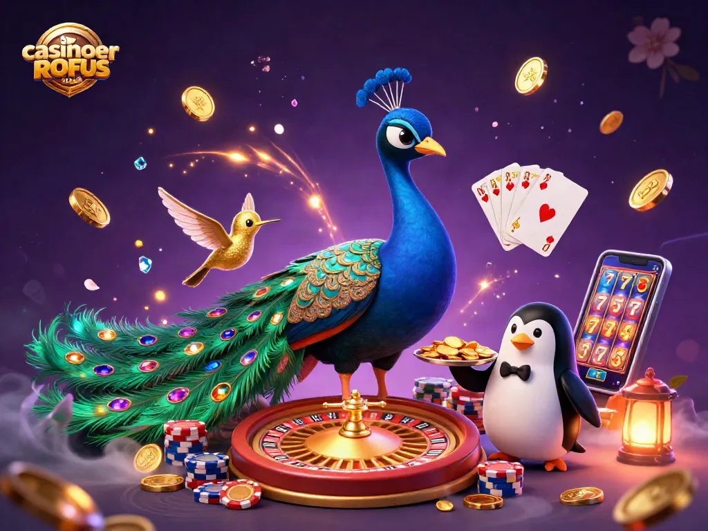 Experience exciting gameplay at casinoer uden ROFUS with dynamic characters and vibrant casino elements.