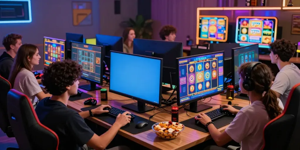 Keberuntungan bermain slot777 di malam hari dengan teman-teman sambil bersenang-senang.