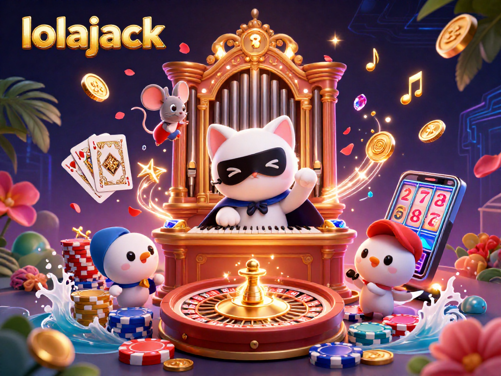 Experience thrilling gameplay with lolajack bitcoin as colorful casino elements spark excitement.