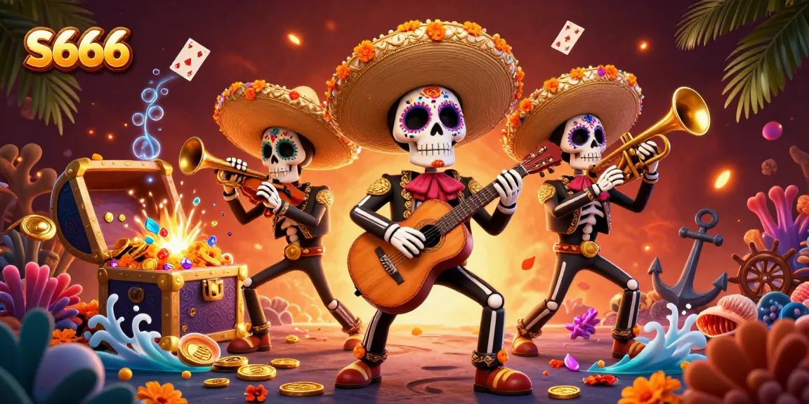 S666 immerses players in a vibrant 3D casino world with rich symbols and characters, enhancing gaming excitement.
