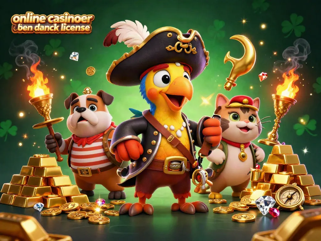 Engage at online casinoer uden dansk licens with vibrant slots, gold treasures, and adventurous characters.