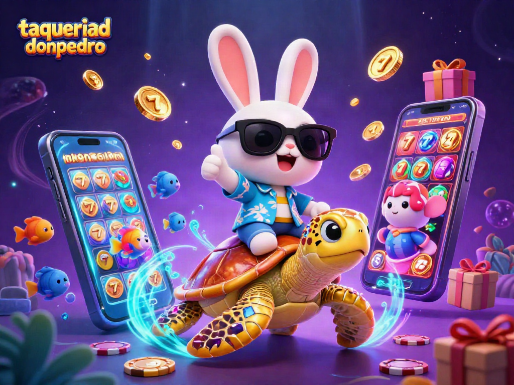 Taqueria Don Pedro deliver rich casino adventure with a lucky rabbit, golden turtle, and vibrant game elements.