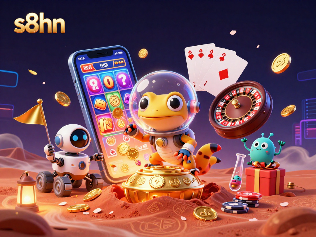 Experience thrilling moments at s8hn with vibrant gaming action in a cosmic casino