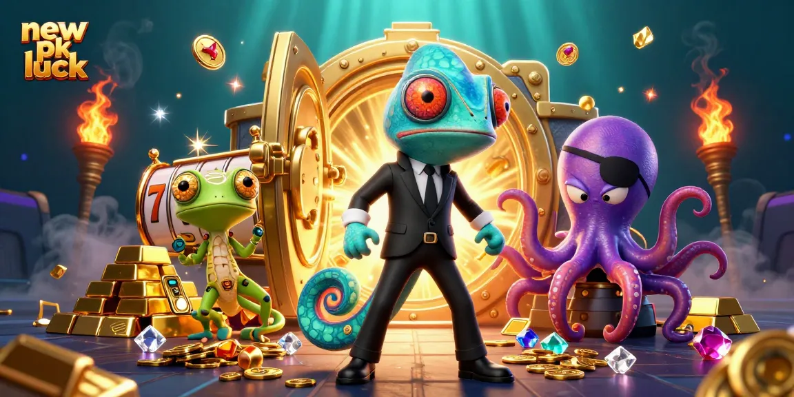 Experience big wins at new pk luck with vibrant 3D gaming elements and thrilling rewards!