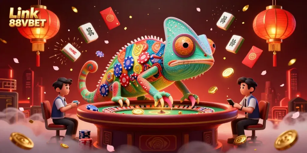 Engage in thrilling gameplay with Link 88VBET at a vibrant digital casino.