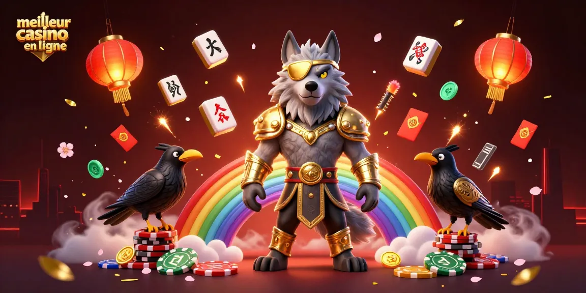 Jouez au meilleur casino en ligne et découvrez l'univers des jeux avec Odin et ses ravens.