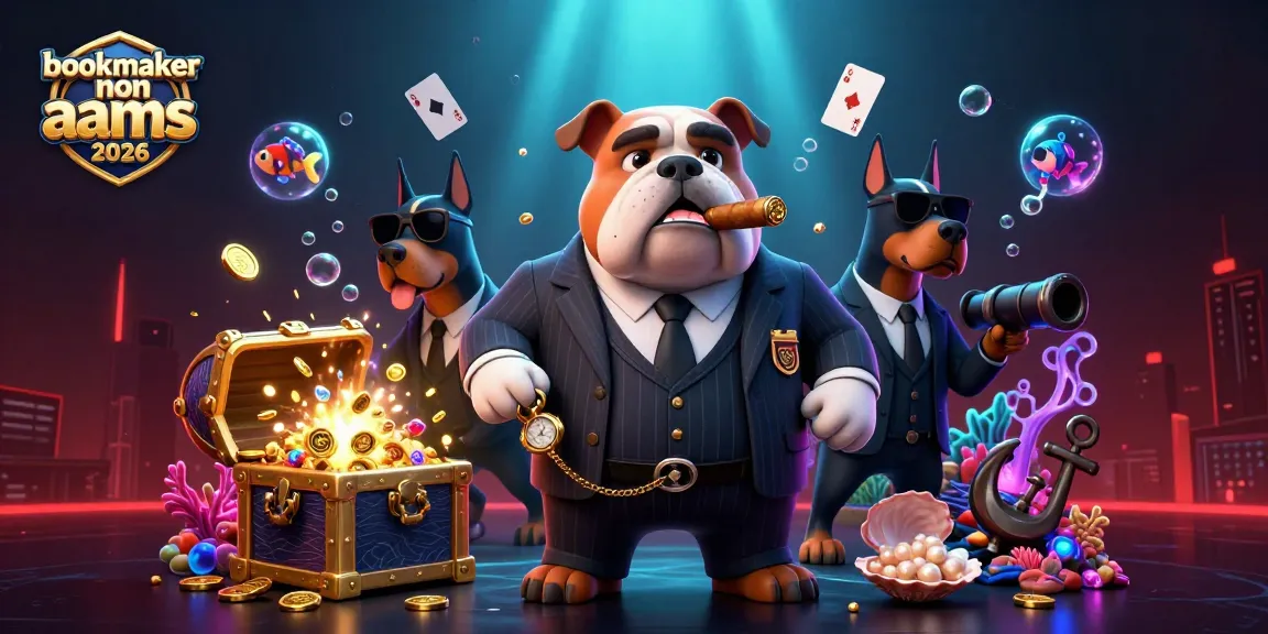 Scopri i bookmaker non AAMS 2026 con simpatia dal cane bulldog gangster e due Doberman protettivi.