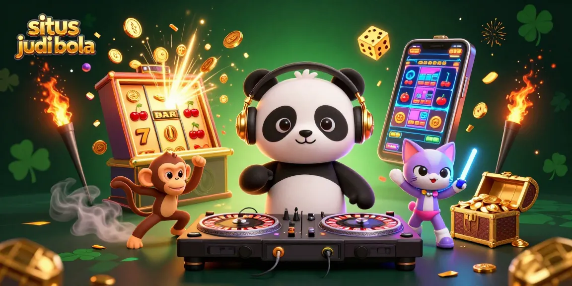 Join the excitement at situs judi bola with vibrant characters and thrilling gaming action.