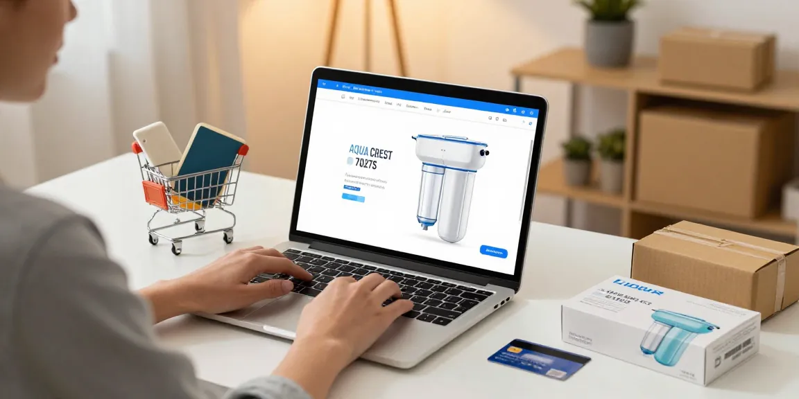 AQUA CREST 7027S Faucet Water Filter for online shopping, product review, and finding the best deals on e-commerce platforms.