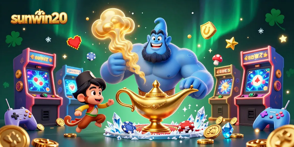 Experience thrilling gameplay with sunwin20 in vivid 3D, featuring dynamic casino elements and vibrant characters.