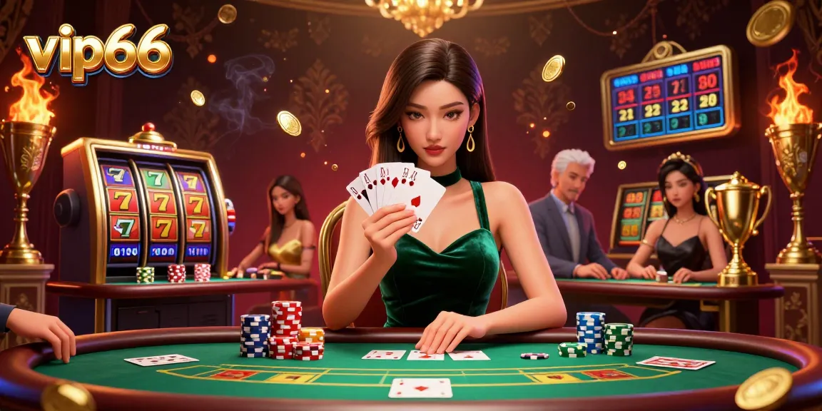 Experience thrilling gameplay at vip66, where the excitement of a poker game meets luxury and strategy.