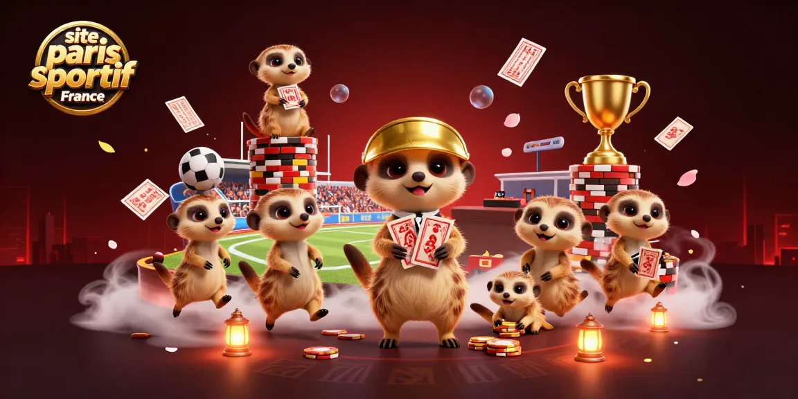 Le site paris sportif France offre des jeux de paris palpitants avec des suricates animés à l'opération.