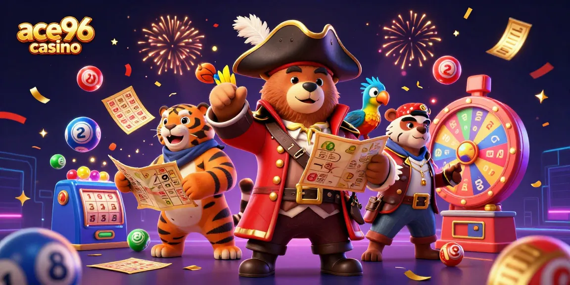 Experience the excitement of ace96 casino with vibrant gaming elements and engaging characters in action.