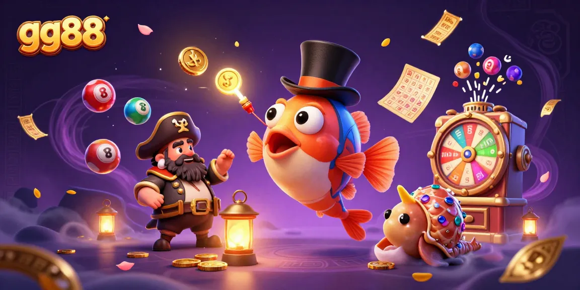 Experience thrilling gaming at gg88 with dynamic lottery elements and engaging characters.