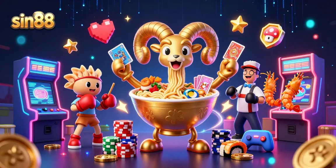 Experience thrilling gameplay at sin88 with our dynamic casino illustrations full of vibrant 3D characters.