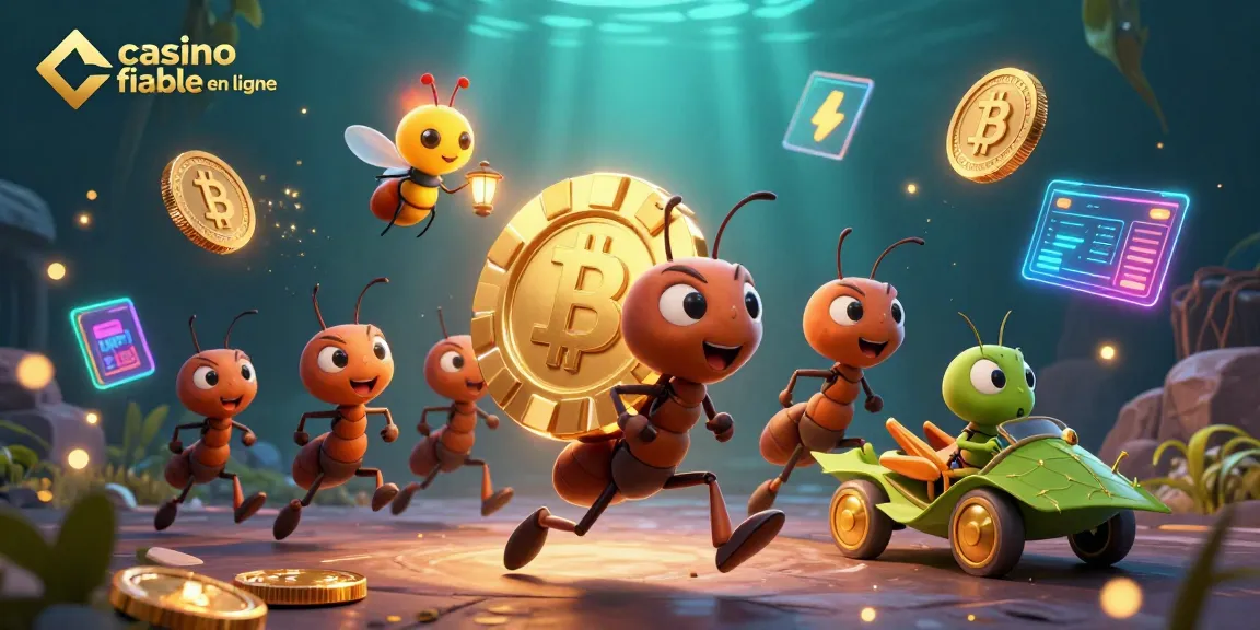 Transformez vos paris avec casino fiable en ligne et rencontrez nos petites fourmis audacieuses dans une aventure spectaculaire.